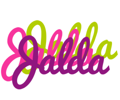 Jalda flowers logo