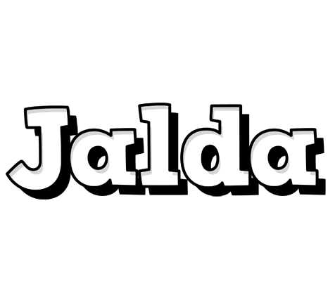 Jalda snowing logo