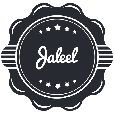 Jaleel badge logo