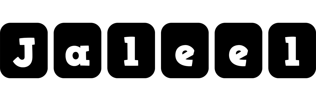 Jaleel box logo