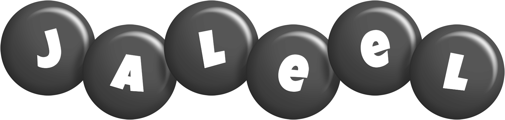 Jaleel candy-black logo