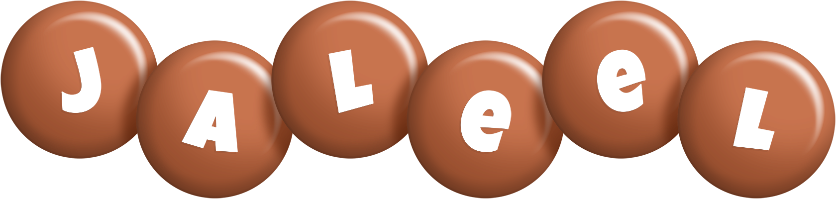 Jaleel candy-brown logo
