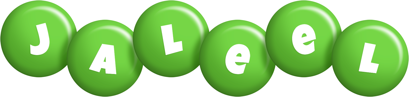 Jaleel candy-green logo