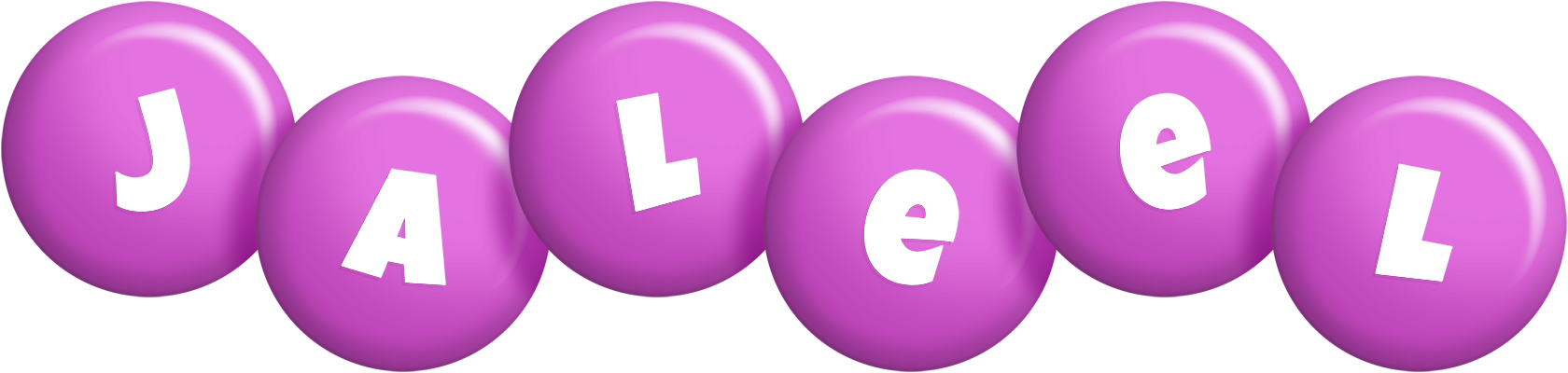 Jaleel candy-purple logo