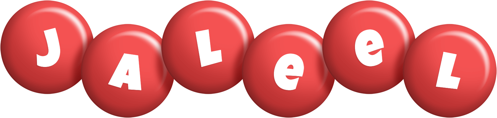 Jaleel candy-red logo