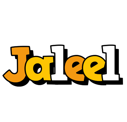 Jaleel cartoon logo