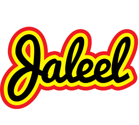 Jaleel flaming logo