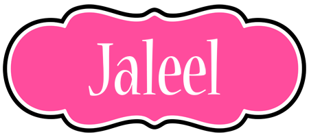 Jaleel invitation logo