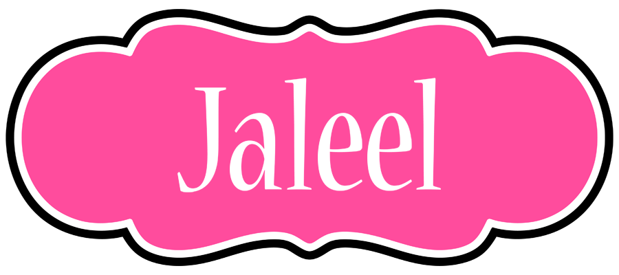 Jaleel invitation logo