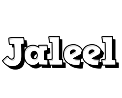 Jaleel snowing logo