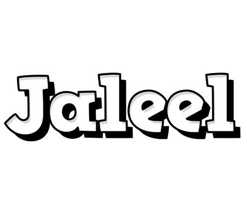 Jaleel snowing logo