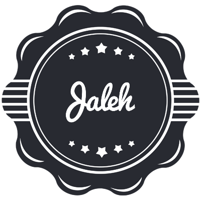 Jaleh badge logo