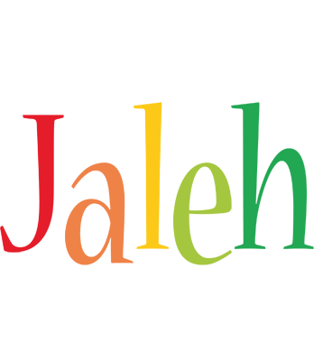 Jaleh birthday logo