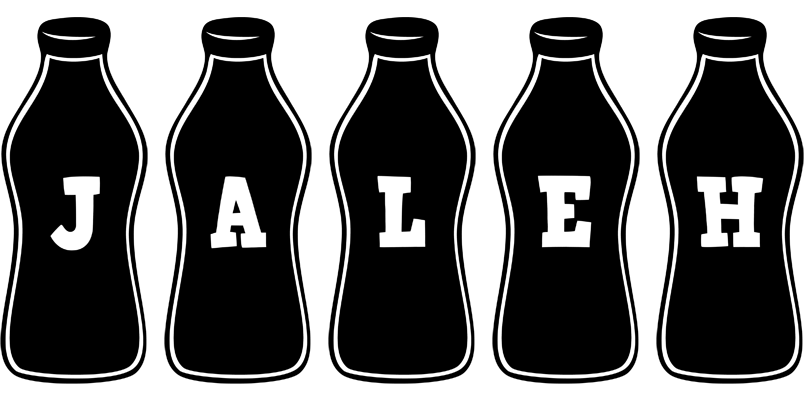 Jaleh bottle logo