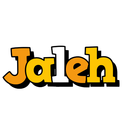 Jaleh cartoon logo