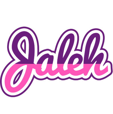 Jaleh cheerful logo