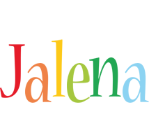 Jalena birthday logo