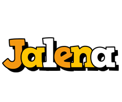 Jalena cartoon logo