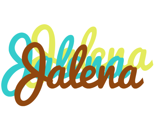 Jalena cupcake logo