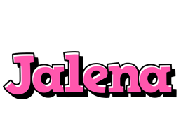 Jalena girlish logo