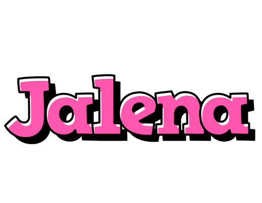 Jalena girlish logo