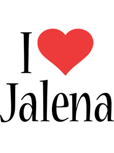 Jalena i-love logo