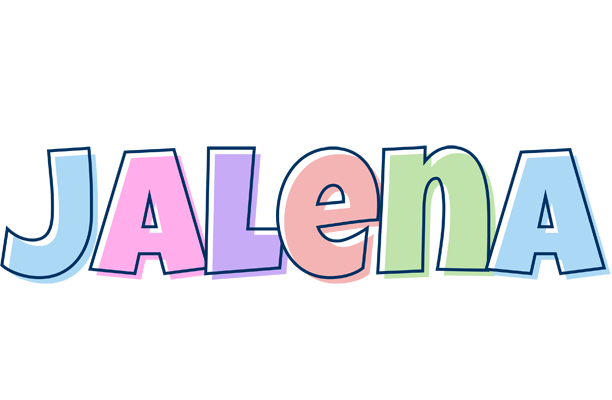 Jalena pastel logo