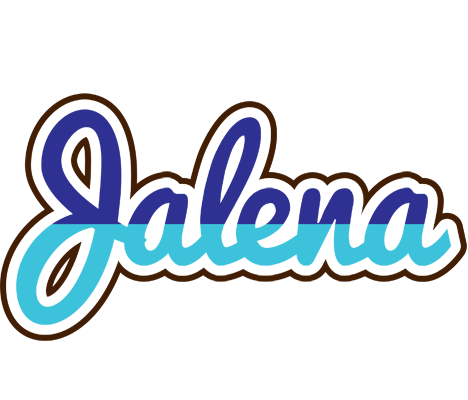 Jalena raining logo