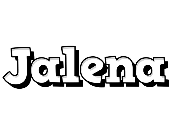 Jalena snowing logo