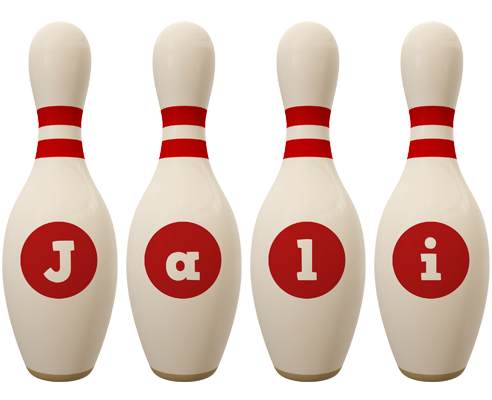 Jali bowling-pin logo