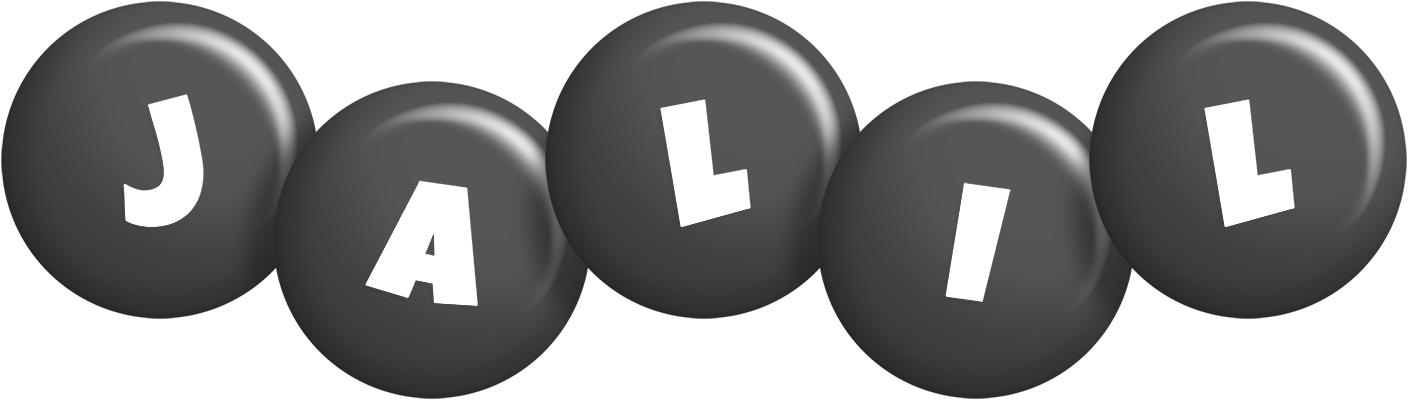 Jalil candy-black logo
