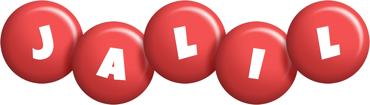 Jalil candy-red logo