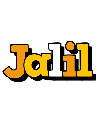 Jalil cartoon logo