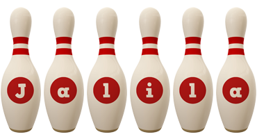 Jalila bowling-pin logo