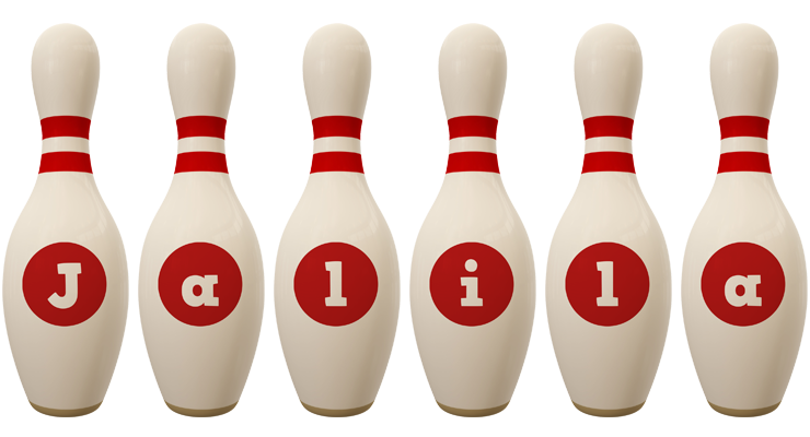 Jalila bowling-pin logo