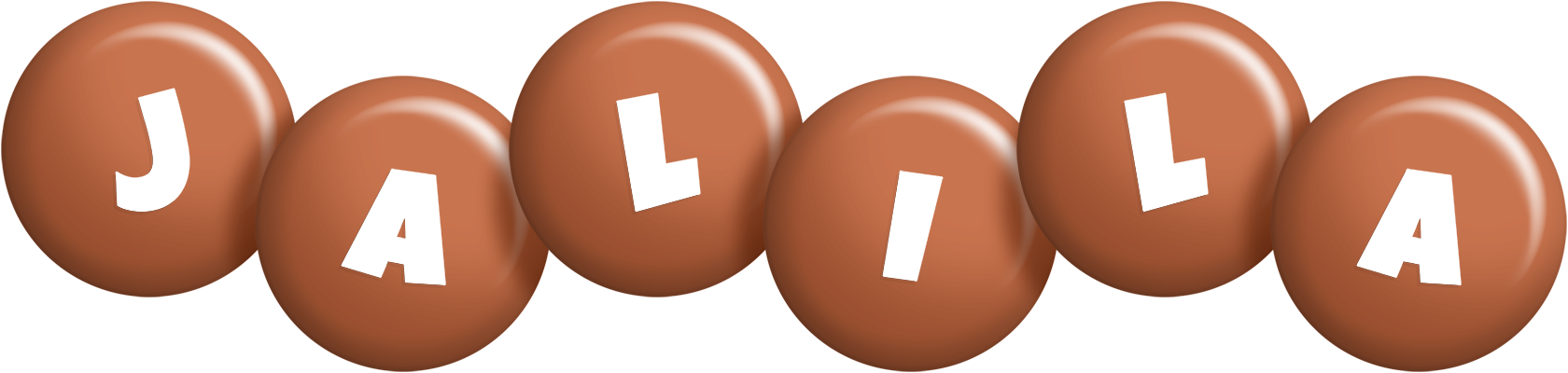 Jalila candy-brown logo