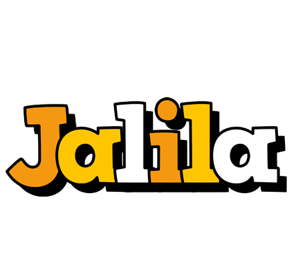 Jalila cartoon logo