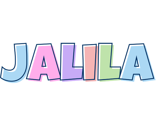 Jalila pastel logo