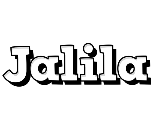 Jalila snowing logo