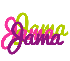 Jama flowers logo