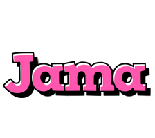 Jama girlish logo