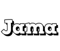 Jama snowing logo