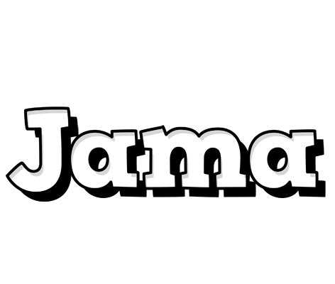 Jama snowing logo