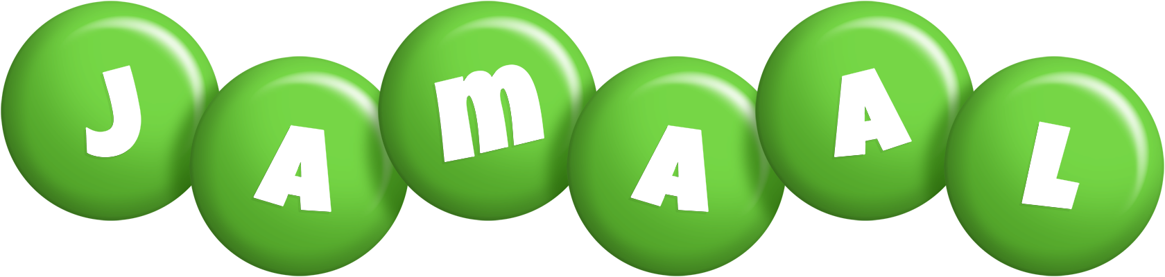 Jamaal candy-green logo
