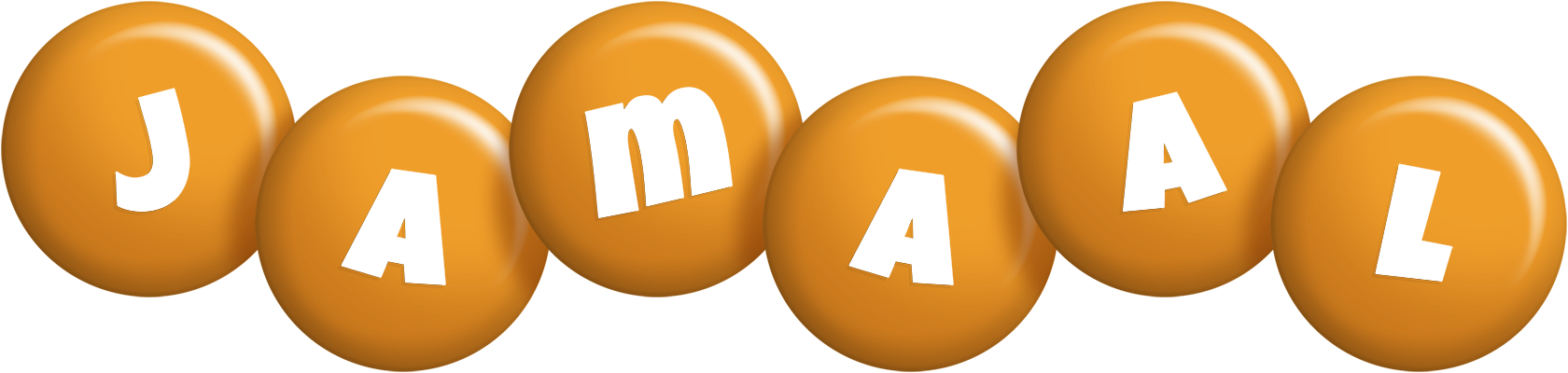 Jamaal candy-orange logo