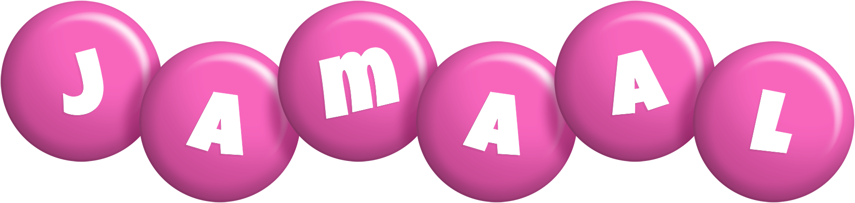 Jamaal candy-pink logo