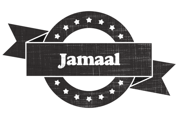 Jamaal grunge logo