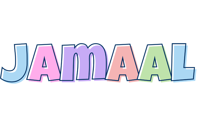 Jamaal pastel logo