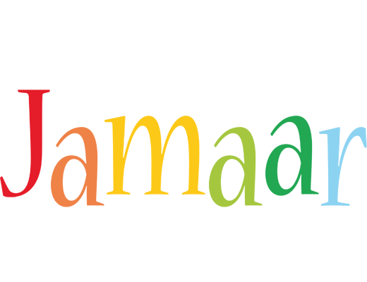 Jamaar birthday logo
