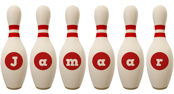 Jamaar bowling-pin logo